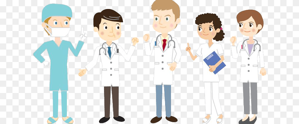 Transparent Background Doctors Clipart, Lab Coat, Coat, Clothing, Child Png Image