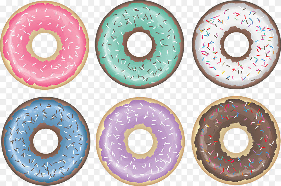 Transparent Background Donut Clipart, Food, Sweets Png Image