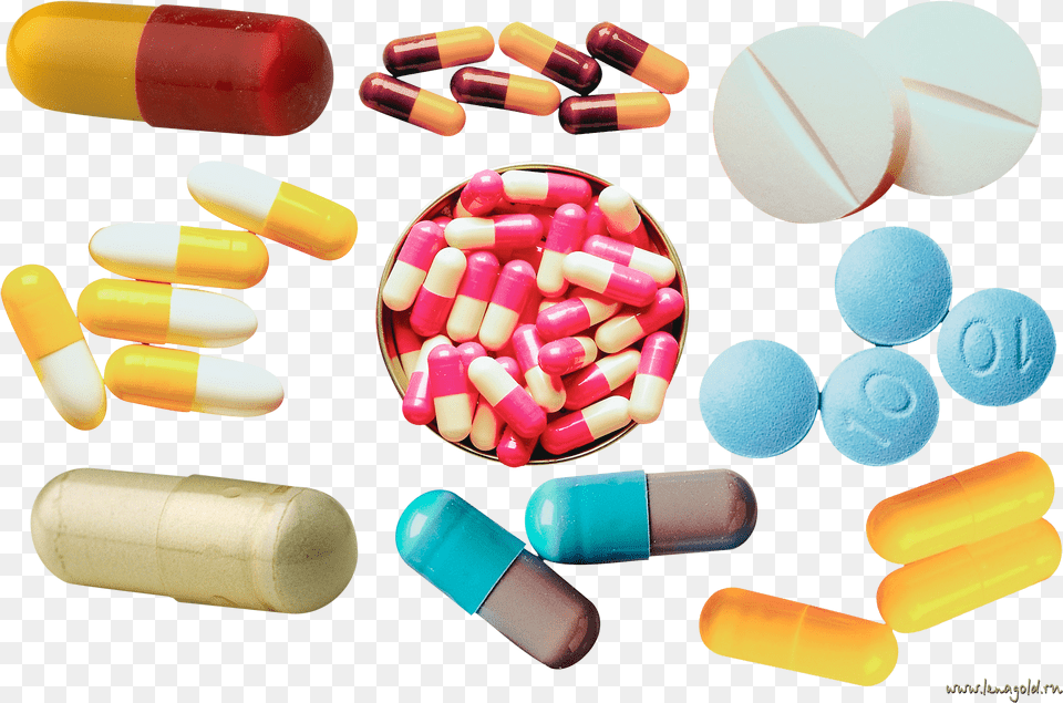 Transparent Background Drug, Medication, Pill, Capsule, Cosmetics Png Image