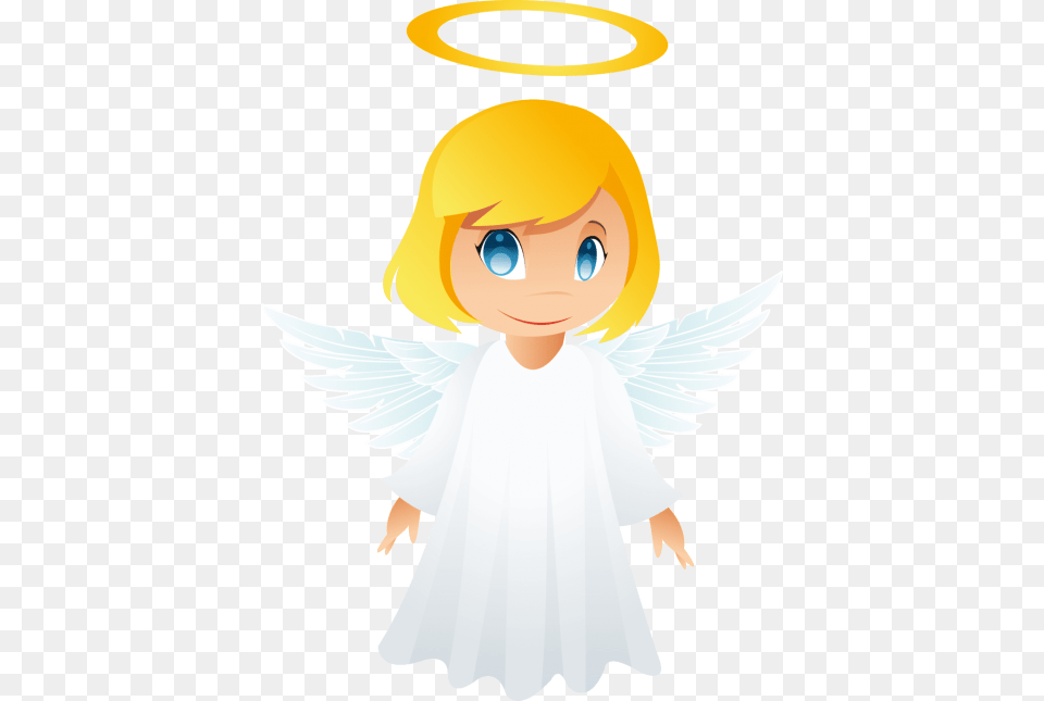 Transparent Background Easter Angels Clipart Angel Cute Transparent, Baby, Person, Face, Head Png Image