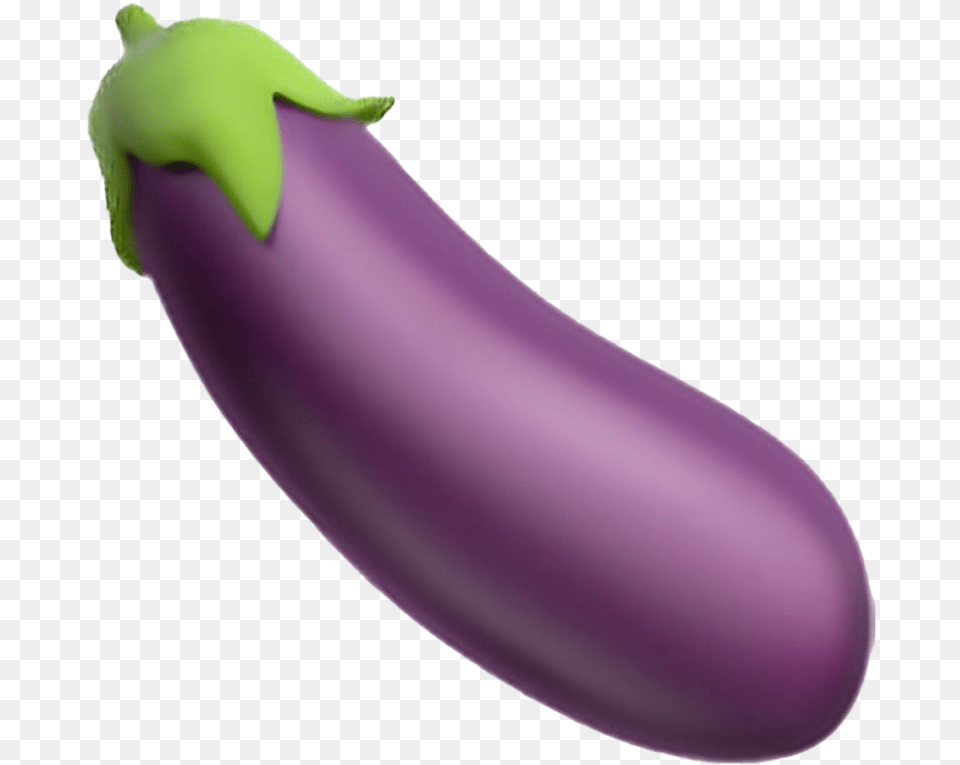 Background Eggplant Emoji, Food, Produce, Plant, Vegetable Free Transparent Png
