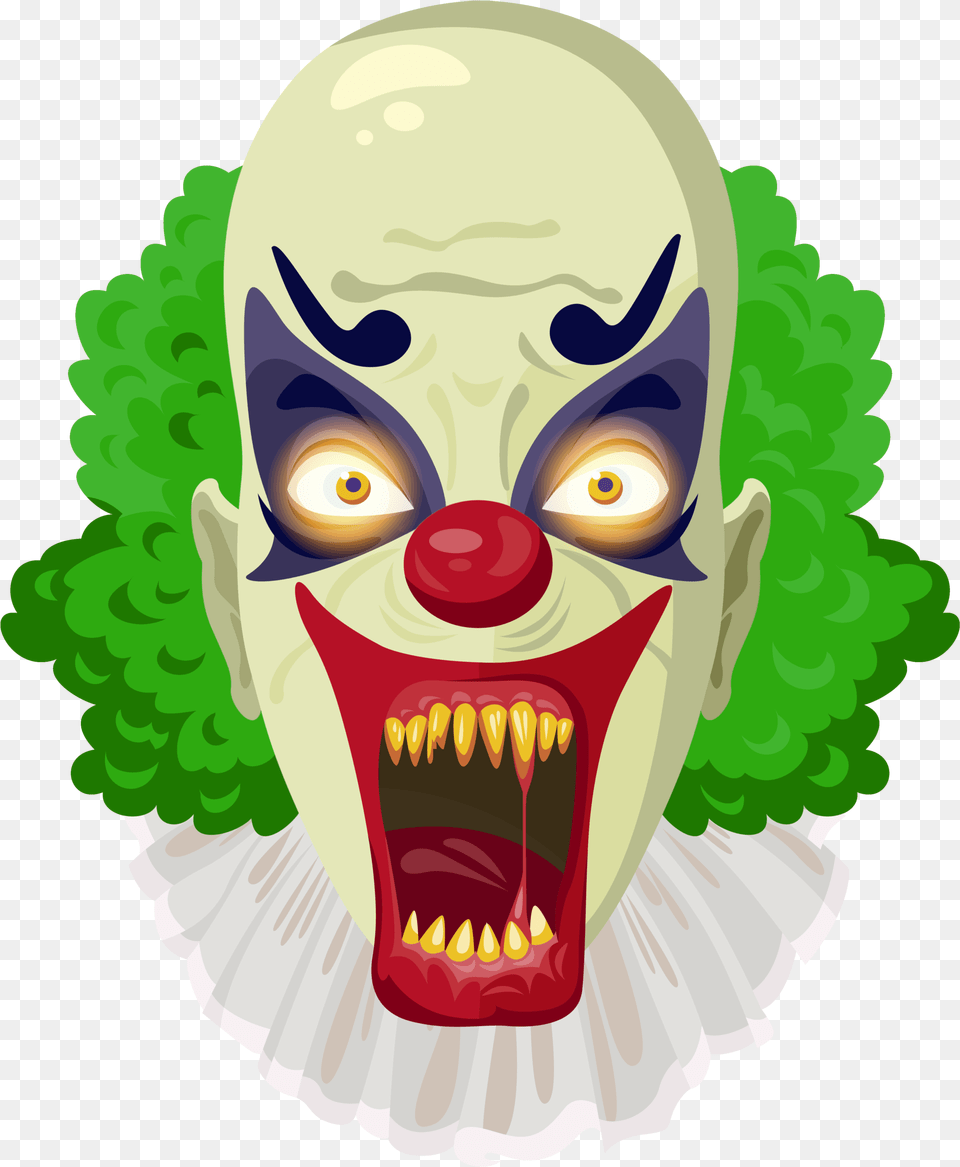 Transparent Background Evil Clown Clipart, Performer, Person, Baby, Face Free Png