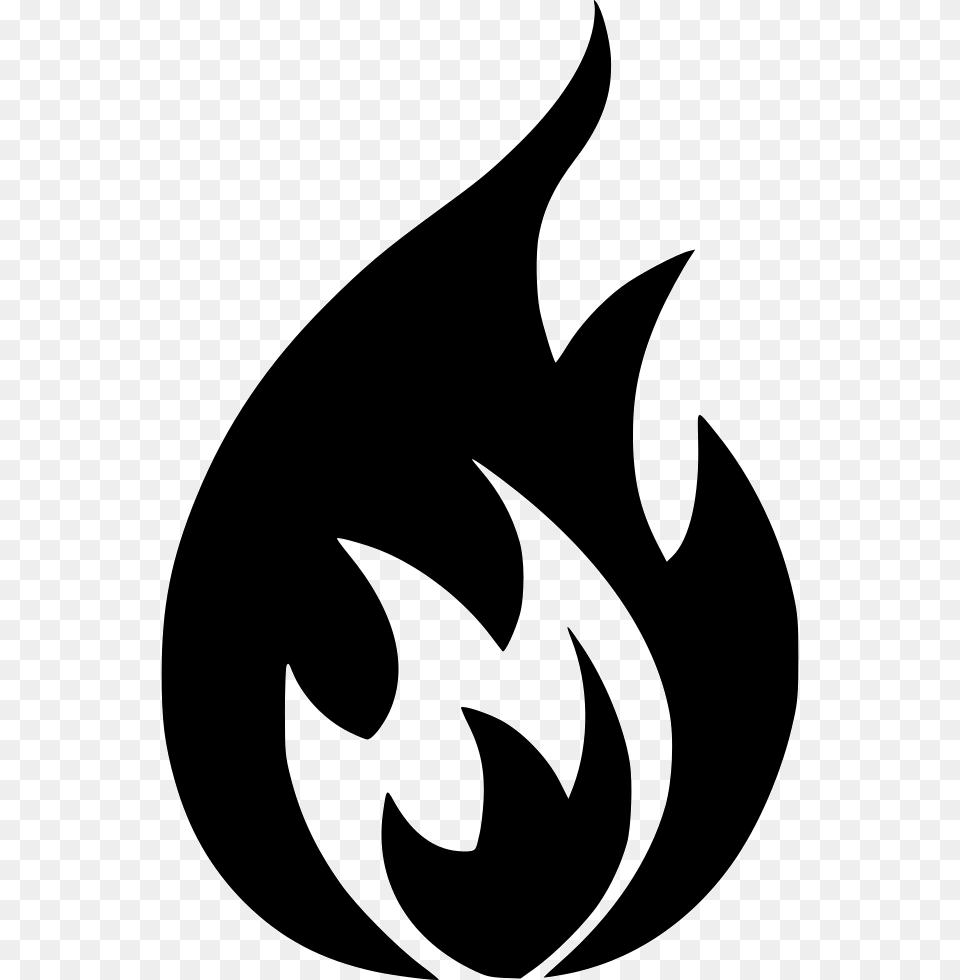 Transparent Background Fire Icon, Stencil, Animal, Fish, Sea Life Free Png Download