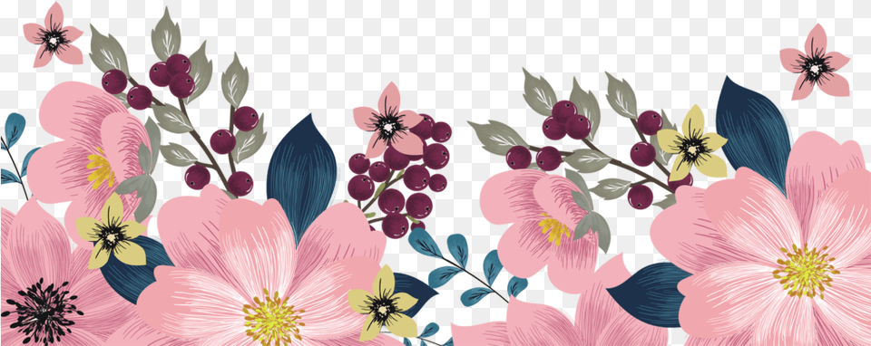 Background Floral Border, Art, Floral Design, Graphics, Pattern Free Transparent Png