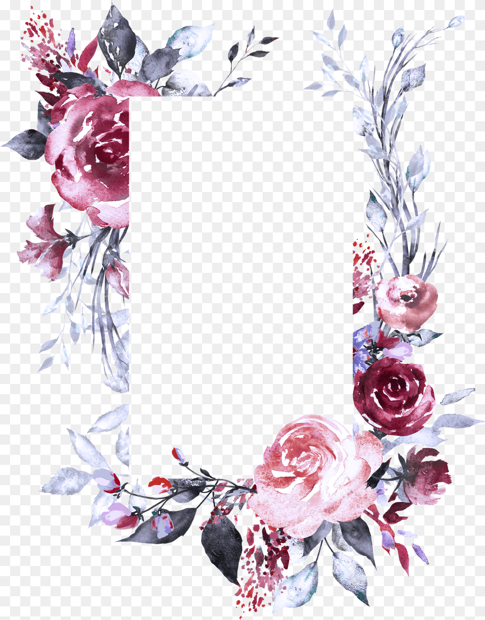 Transparent Background Flower Frame, Adult, Back, Body Part, Female Free Png