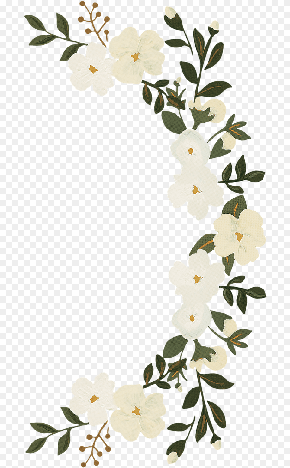 Transparent Background Flower Ring, Plant, Art, Floral Design, Graphics Png Image