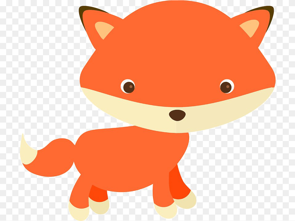 Transparent Background Fox Clipart Cute Clip Art, Plush, Toy, Animal, Sea Life Png