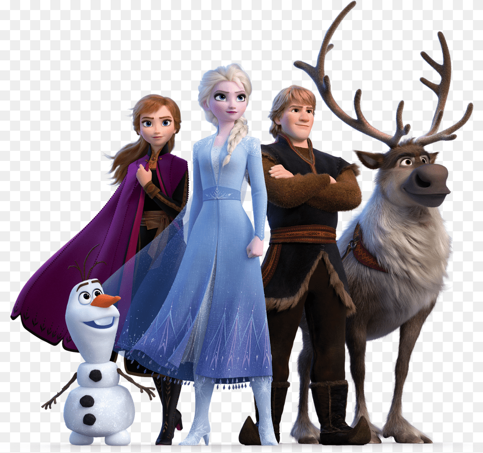 Transparent Background Frozen 2 Clipart Kristoff And Sven, Book, Comics, Publication, Baby Free Png Download