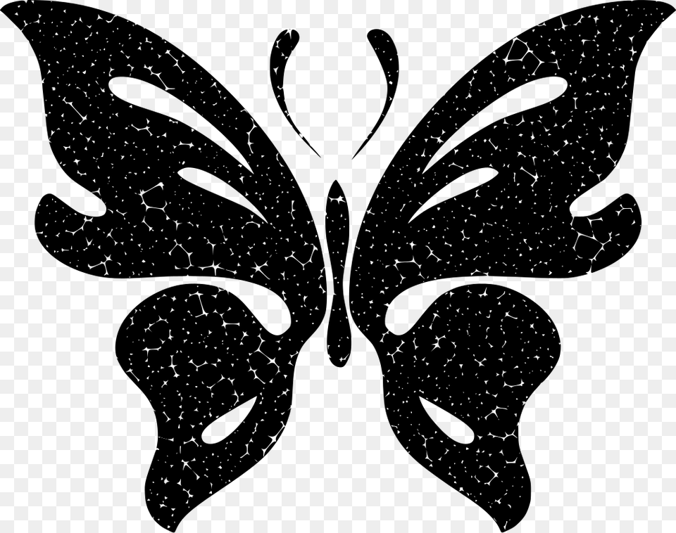 Transparent Background Gold Butterfly, Gray Free Png