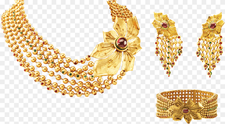 Transparent Background Gold Jewellery, Accessories, Jewelry, Necklace, Treasure Png Image