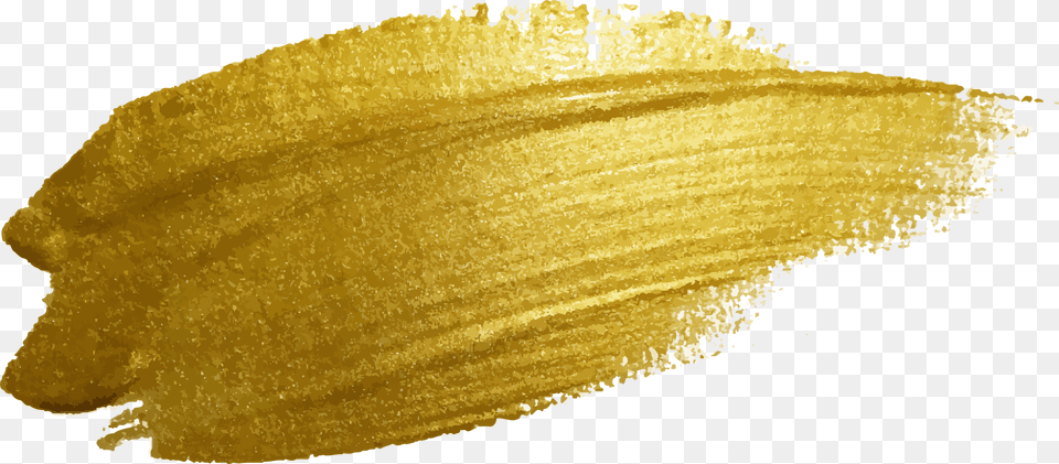 Transparent Background Gold Paint Brush, Flower, Petal, Plant, Pollen Png Image