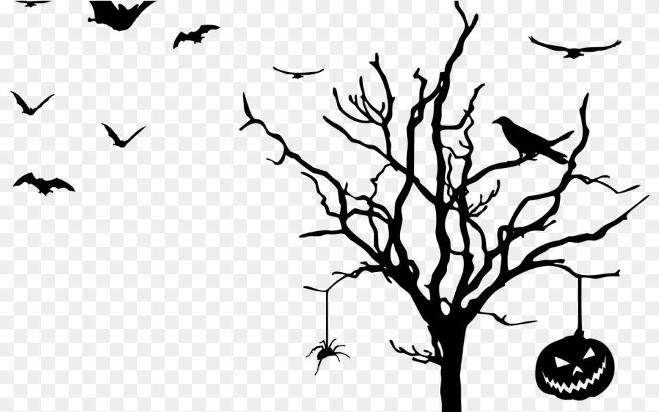 Transparent Background Halloween, Gray Free Png Download