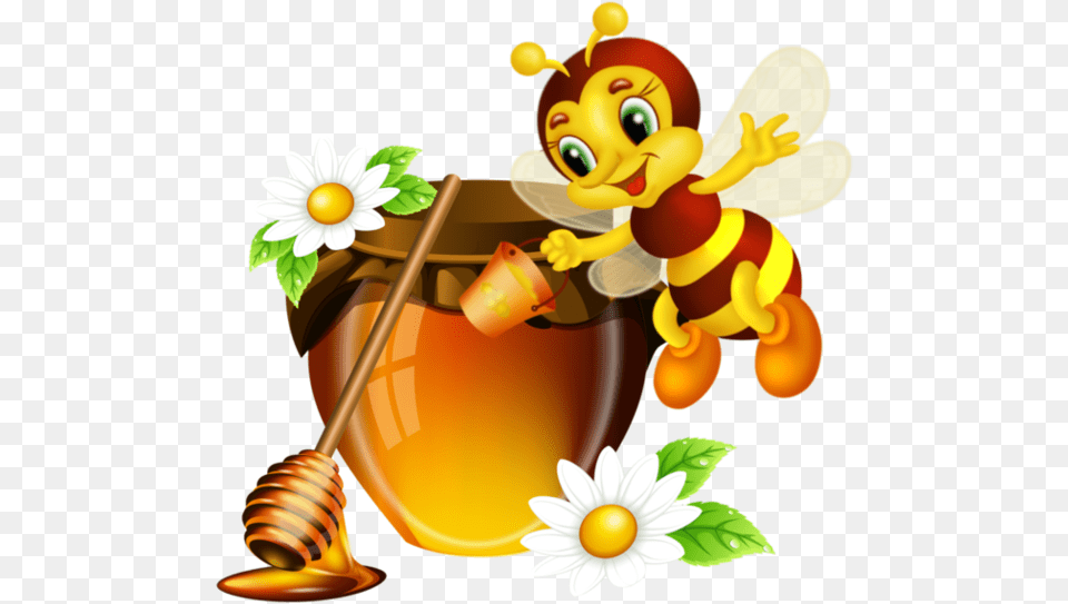 Transparent Background Honey Jar Clipart, Animal, Bee, Insect, Invertebrate Free Png