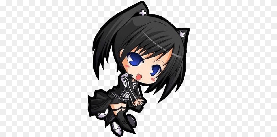 Transparent Background Hq Image Transparent Background Anime Chibi, Book, Comics, Publication, Manga Png