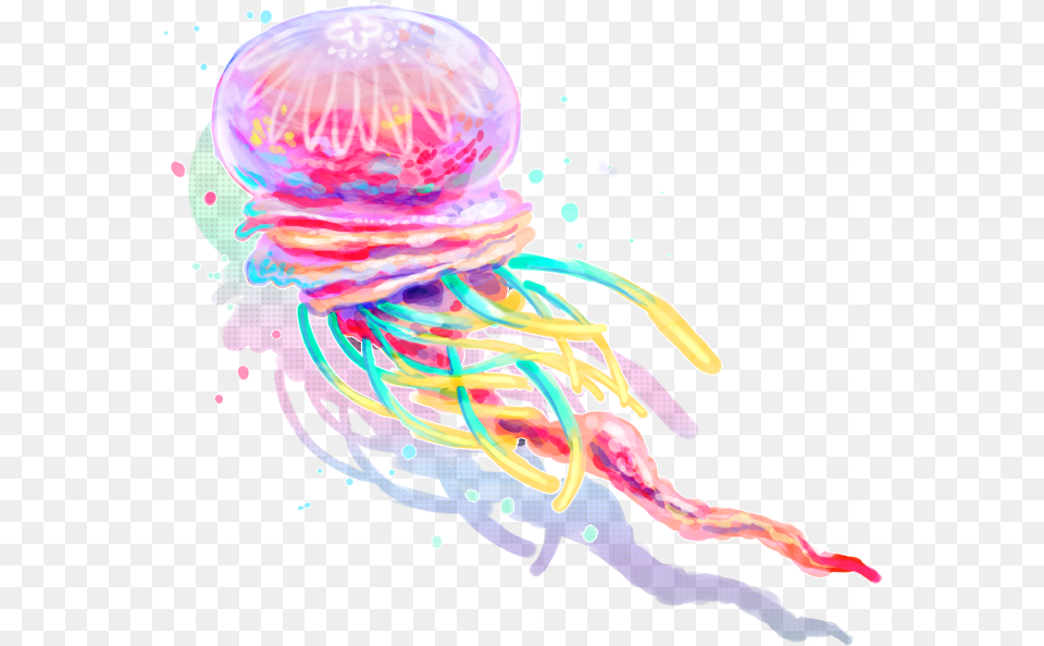 Transparent Background Image For Bob Esponja Agua Viva Roxa, Animal, Sea Life, Invertebrate, Jellyfish Free Png Download