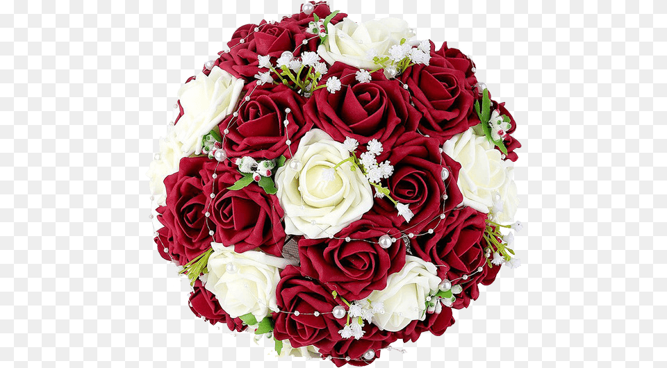 Background Image Wedding Bouquet Red And White Roses, Art, Plant, Pattern, Graphics Free Transparent Png