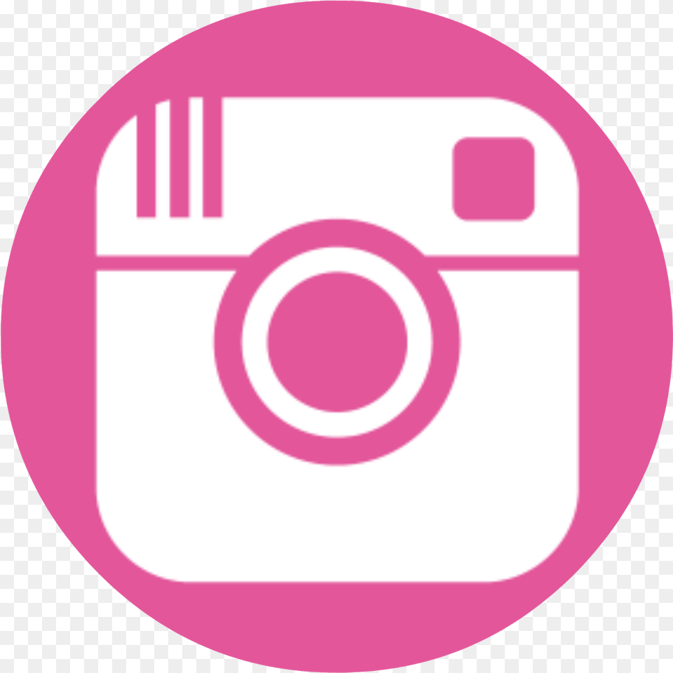 Transparent Background Instagram Logo Pink, Disk, Camera, Electronics Free Png Download