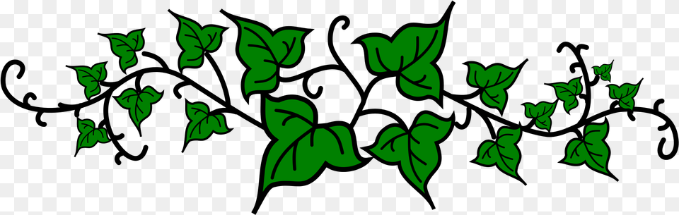 Transparent Background Ivy Leaf Clipart, Green, Plant, Vine, Herbal Free Png