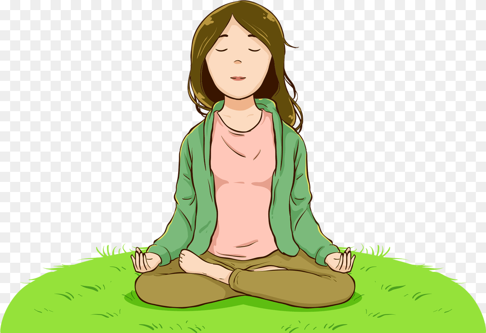 Transparent Background Kids Yoga Clipart, Child, Person, Female, Girl Free Png