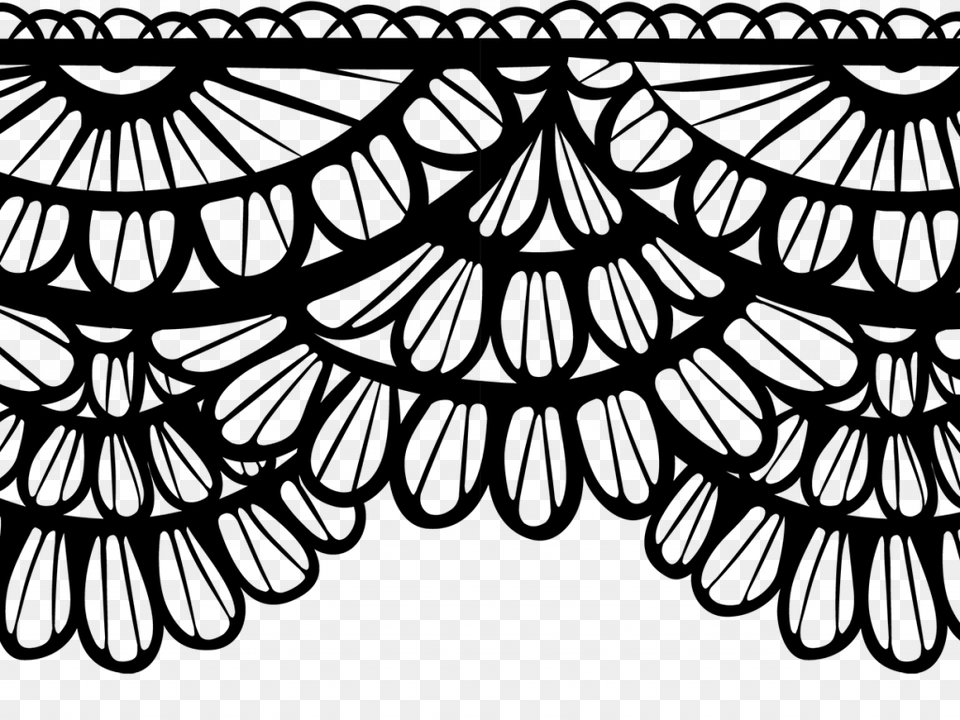 Transparent Background Lace Clipart, Gray Free Png Download