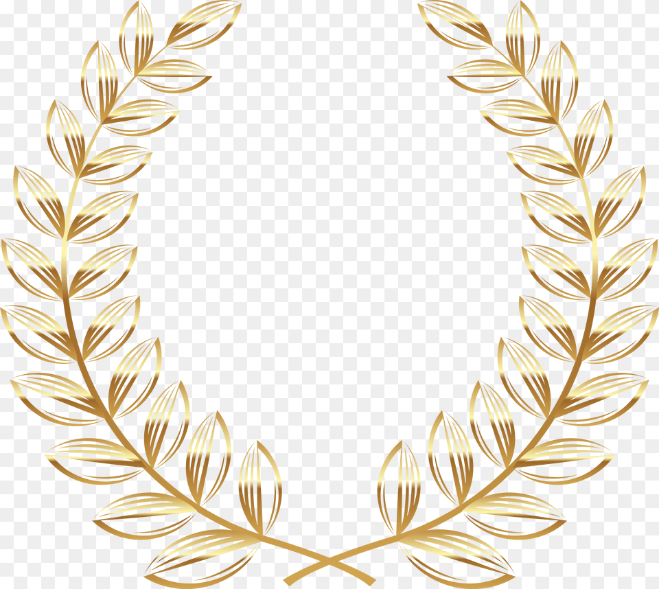 Transparent Background Laurel Wreath Gold, Accessories, Jewelry, Necklace, Pattern Free Png Download