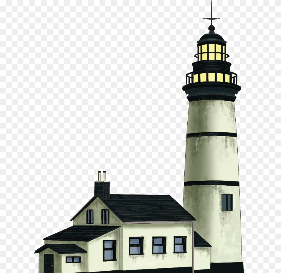 Transparent Background Lighthouse, Architecture, Beacon, Building, Tower Free Png Download