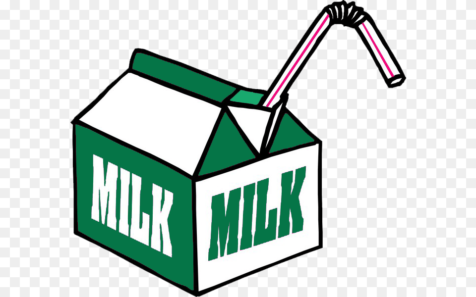 Transparent Background Milk Carton Clipart, Box, Cardboard Png Image