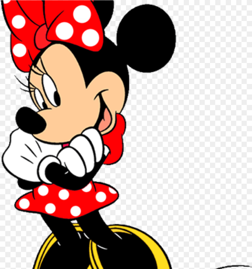Transparent Background Minnie Mouse, Cartoon, Baby, Person, Face Png Image
