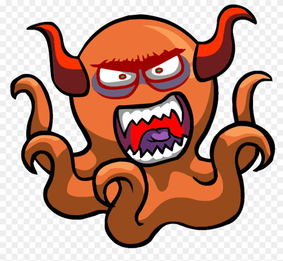 Transparent Background Monster Cartoon Monster No Background, Face, Head, Person, Baby Free Png