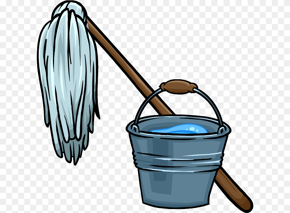 Transparent Background Mop Clipart Mop And Bucket Clipart, Cleaning, Person, Device, Grass Free Png