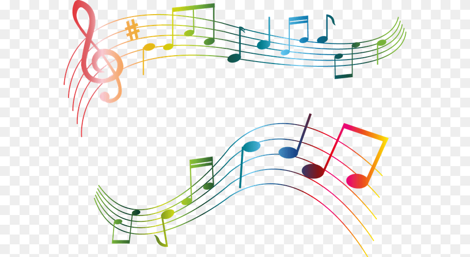 Transparent Background Music Notes, Art, Graphics, Light Free Png Download