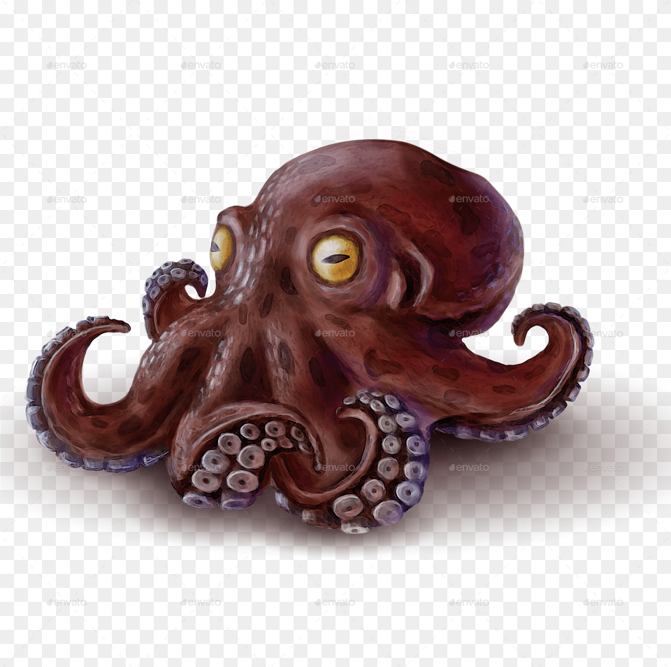 Transparent Background Octopus, Animal, Sea Life, Invertebrate Free Png