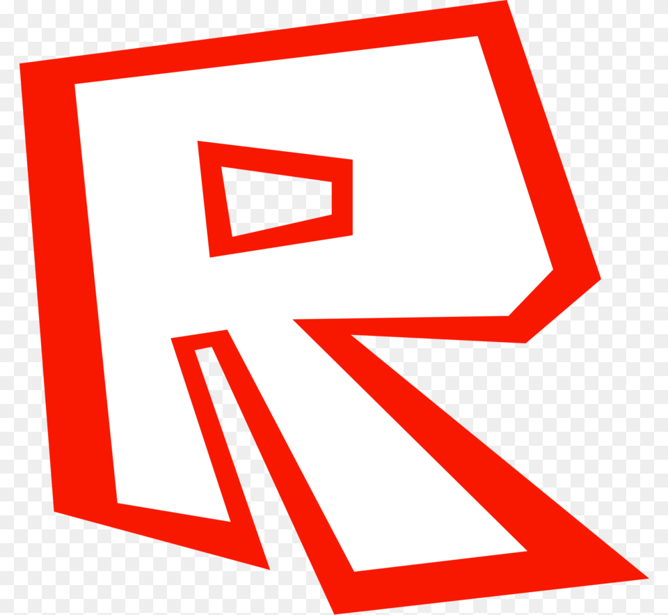 Transparent Background Old Roblox Logo, Number, Symbol, Text Free Png Download