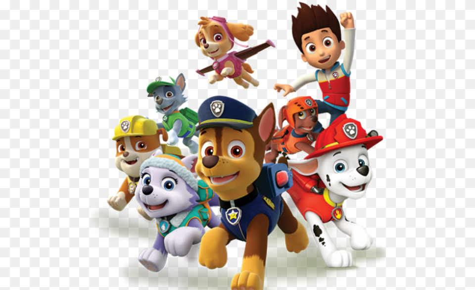 Background Paw Patrol, Toy, Baby, Person, Face Free Transparent Png