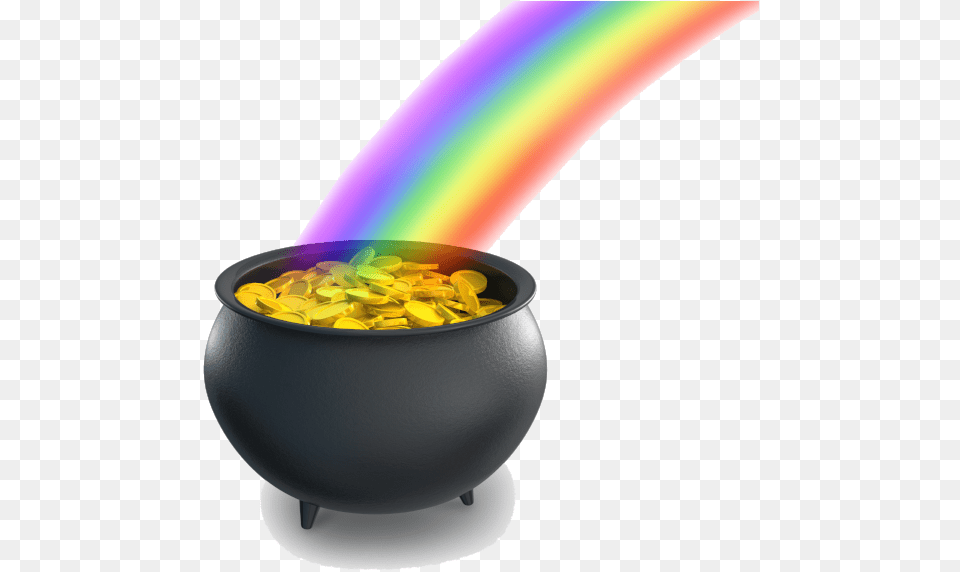 Transparent Background Pot Of Gold, Bowl, Disk, Food, Meal Free Png Download