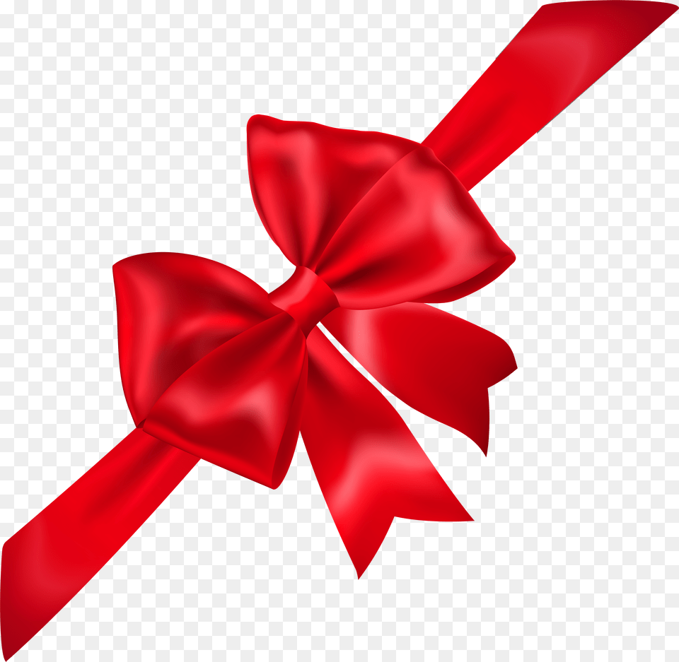 Transparent Background Red Christmas Present Bow, Book, Comics, Publication, Baby Png