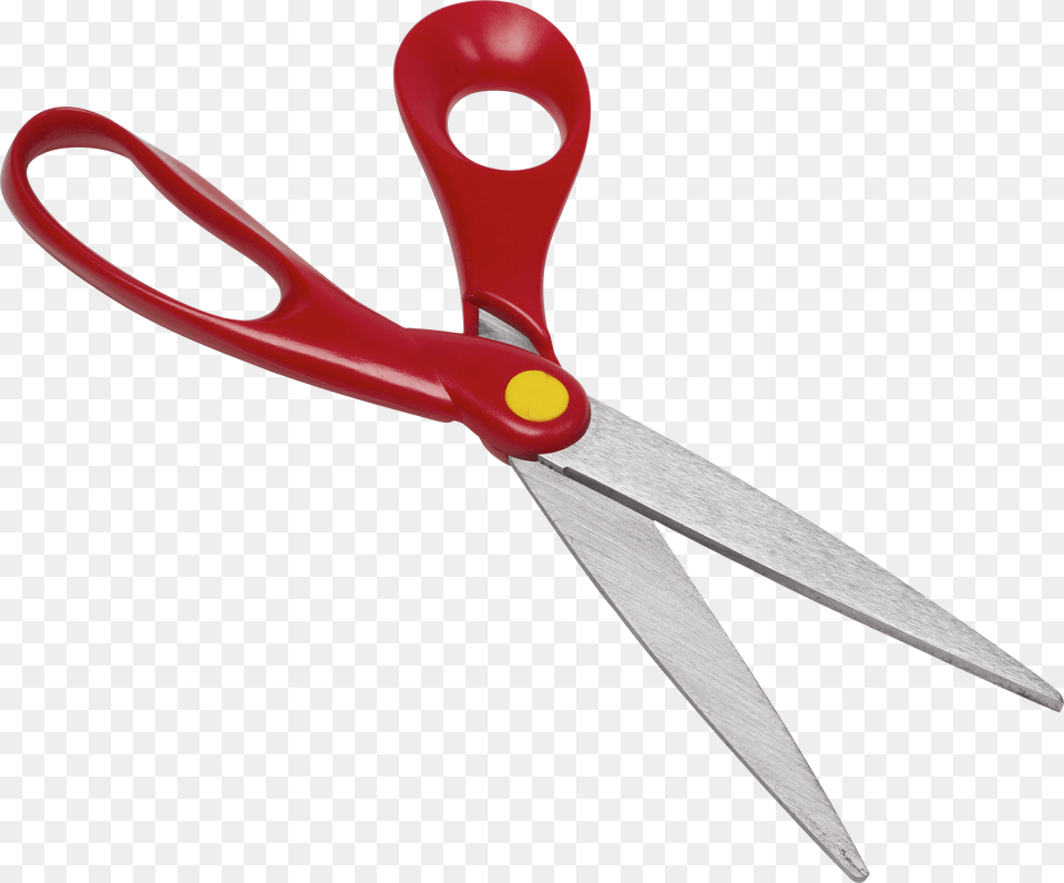 Transparent Background Red Scissors, Blade, Shears, Weapon Free Png