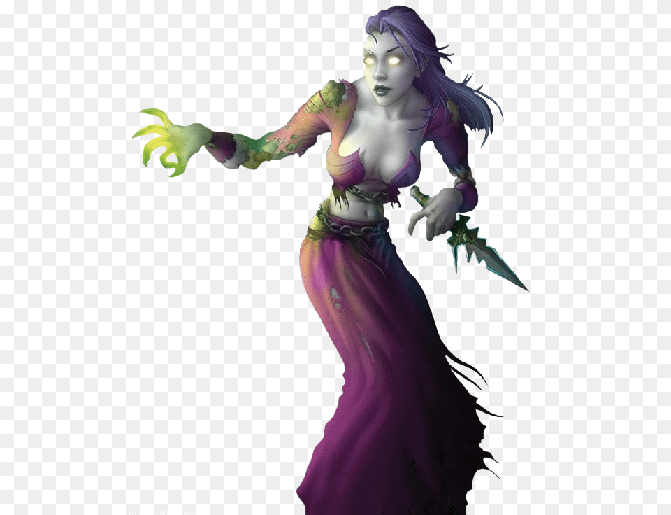Transparent Background Rendered World Of Warcraft Undead, Person, Clothing, Costume, Adult Free Png Download