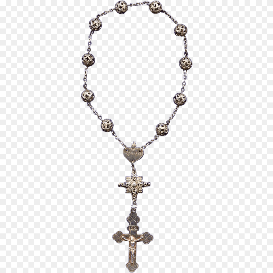 Background Rosary Accessories, Cross, Jewelry, Necklace Free Transparent Png