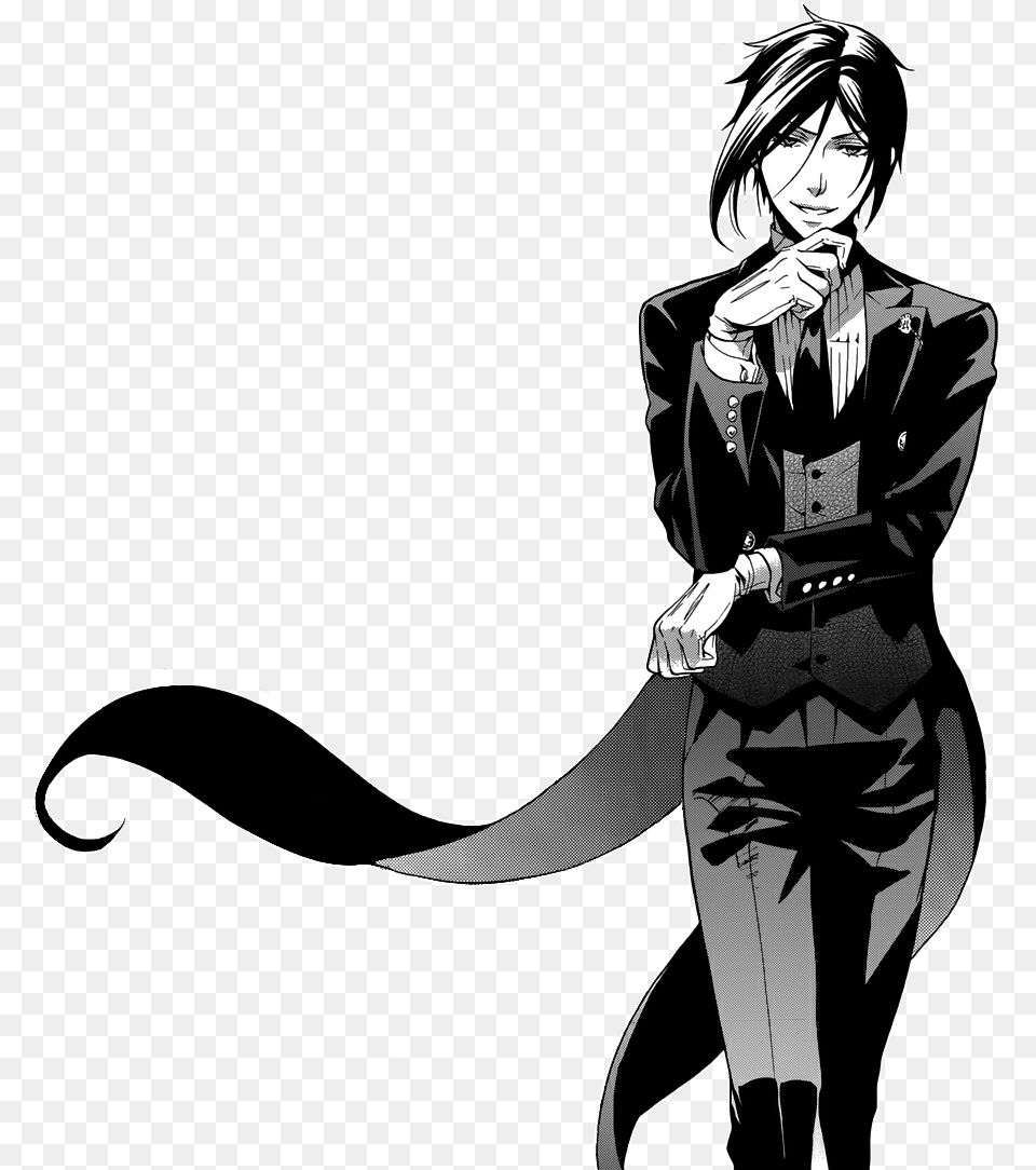 Background Sebastian Sebastian Michaelis Black Butler Sebastian, Publication, Book, Comics, Manga Free Transparent Png