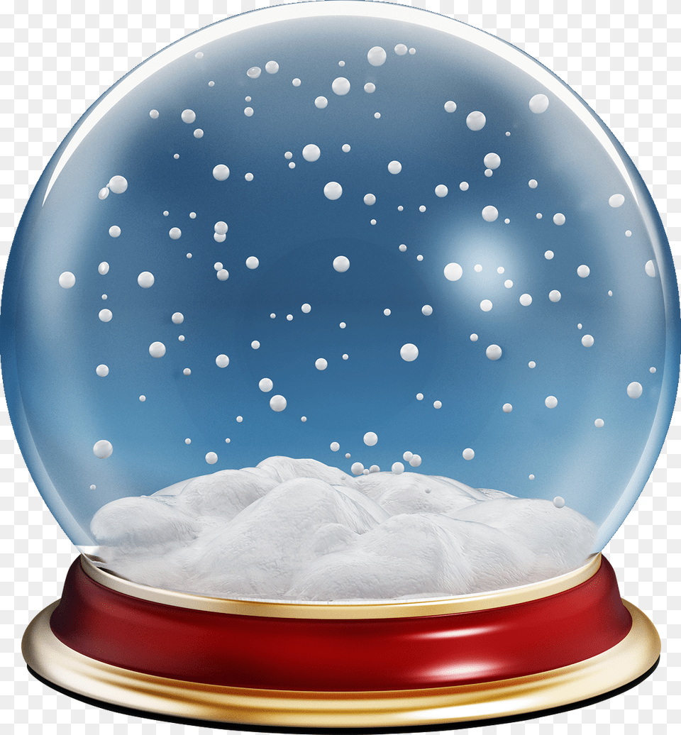 Transparent Background Snow Globe, Sphere, Plate, Bubble Png Image