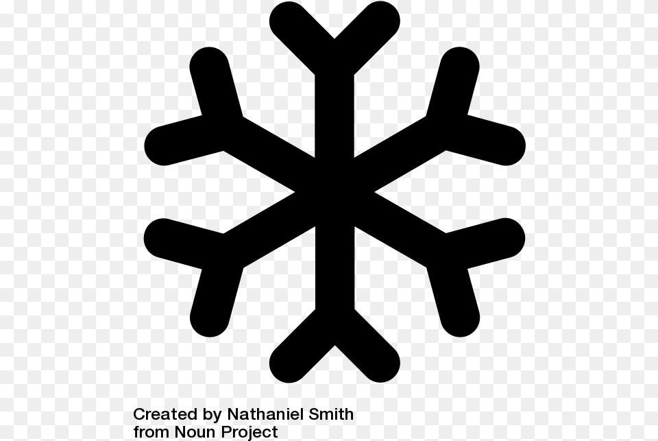 Background Snowflake Icon, Gray Free Transparent Png