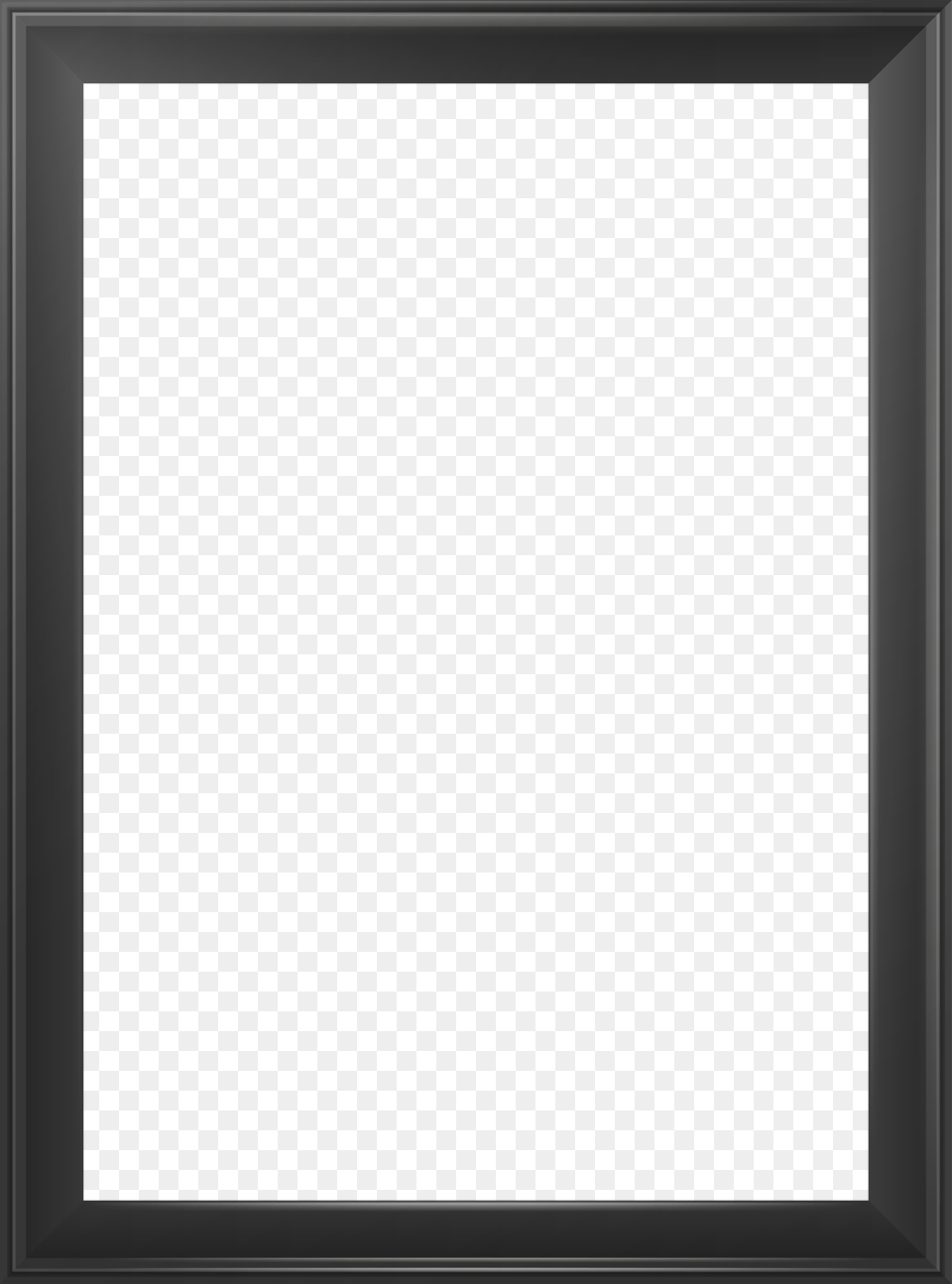 Transparent Background Square Black Frame, Mirror, White Board Png Image