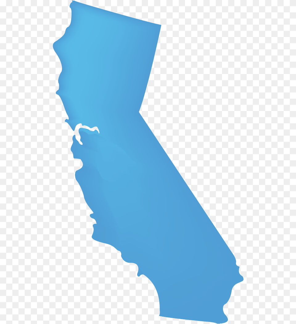 Transparent Background State Of California Outline, Silhouette, Water, Outdoors, Nature Png Image