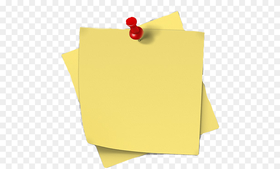 Transparent Background Sticky Note, Paper Free Png Download