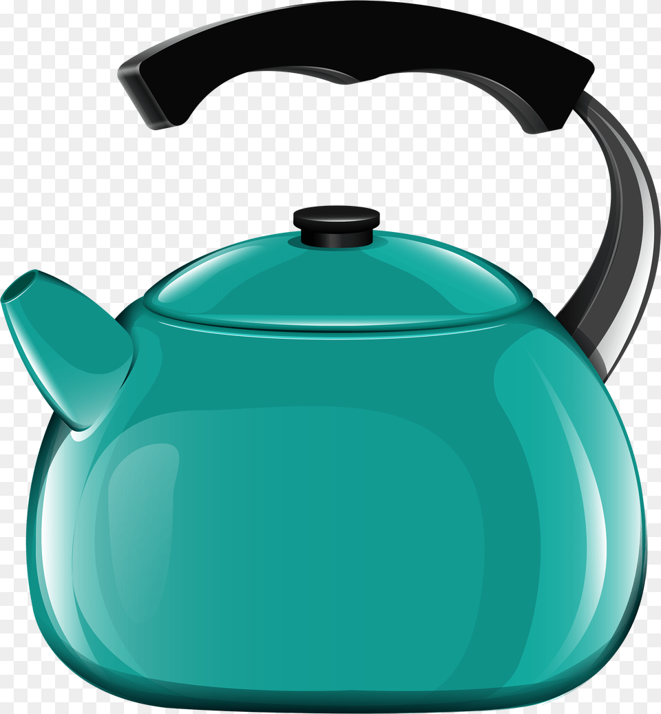 Transparent Background Teapot Clipart Kettle Clipart, Cookware, Pot, Pottery, Bottle Free Png