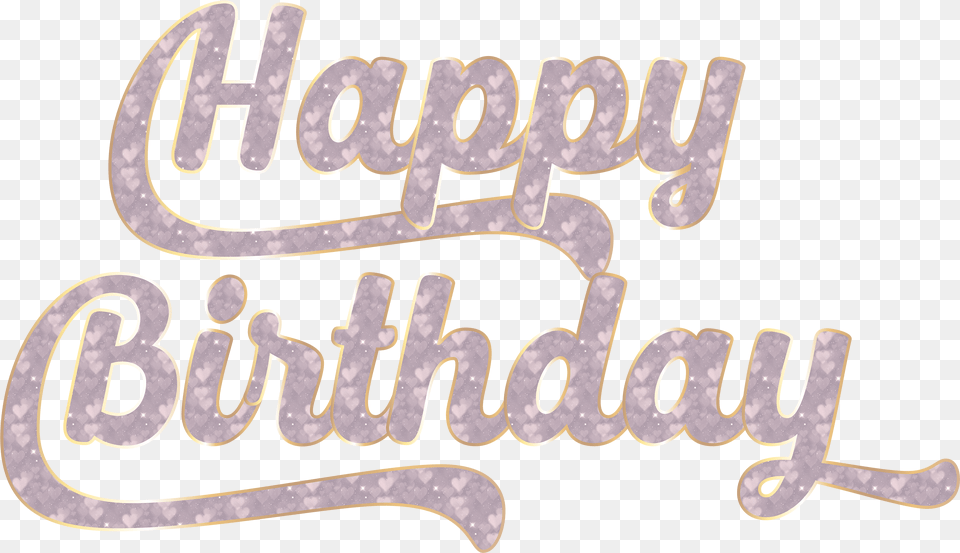 Transparent Background Text Happy Birthday Transparent Free Png