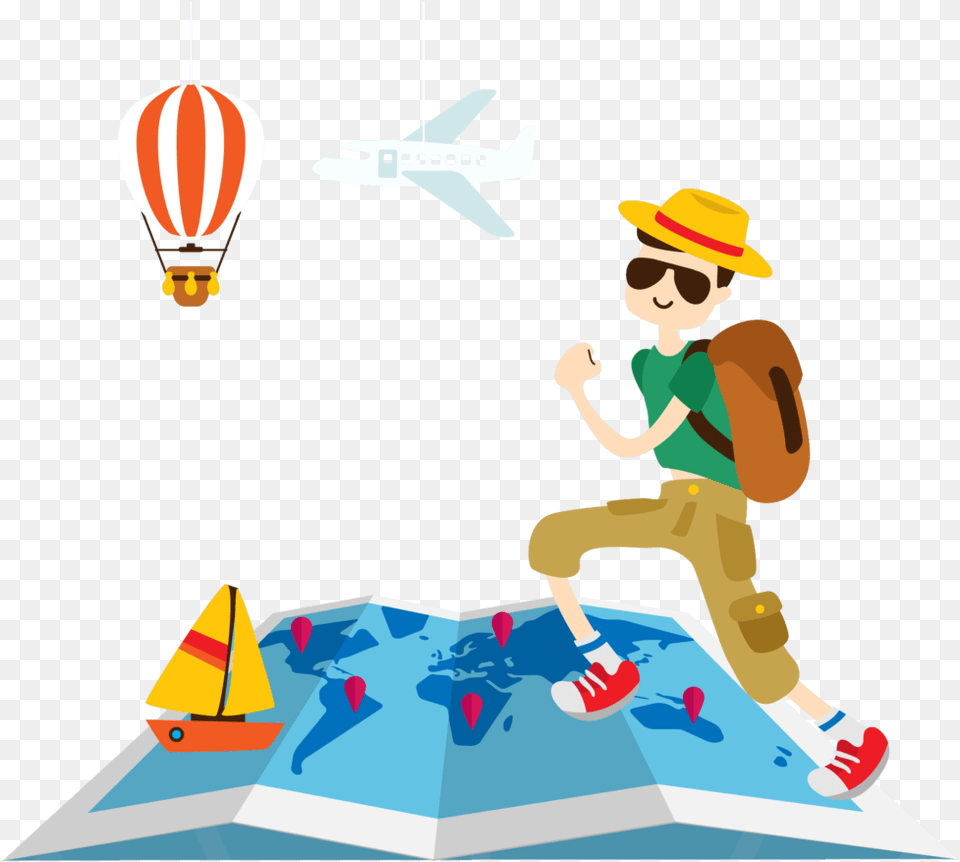 Background Travel, Person, Male, Boy, Child Free Transparent Png