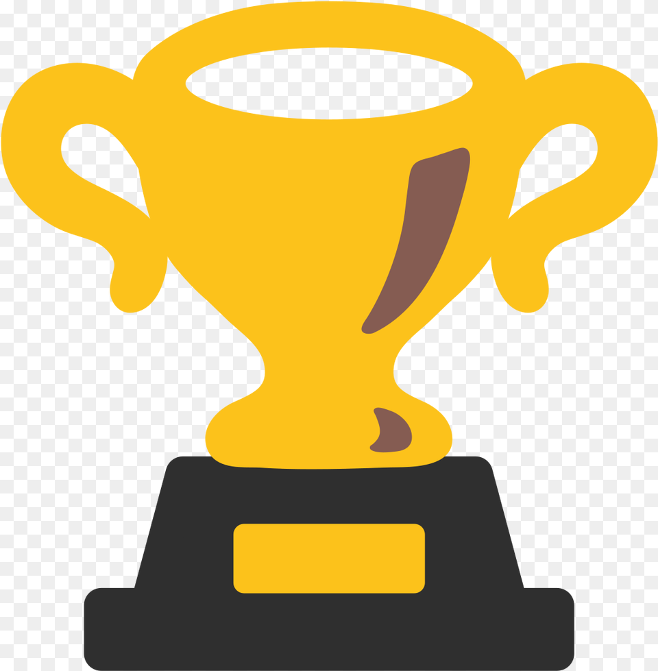 Transparent Background Trophy Emoji Png Image