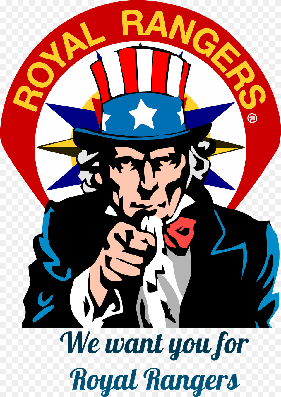 Transparent Background Uncle Sam Clip Art, Advertisement, Adult, Person, Man Free Png Download
